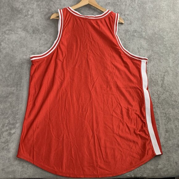 Vintage Russell Athletic Jersey Mens XXL St. John's University Basketball Red - Picture 8 of 9